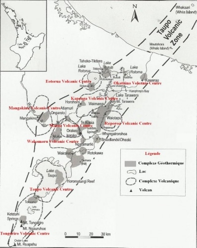 La Taupo Volcanic Zone.